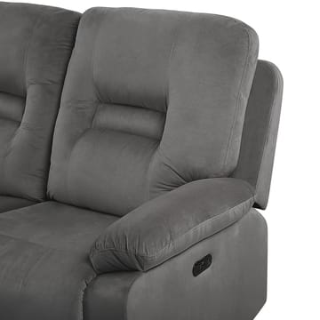 3-seters sofa Bergen - Grå - Møbler - Sofaer - Reclinersofaer