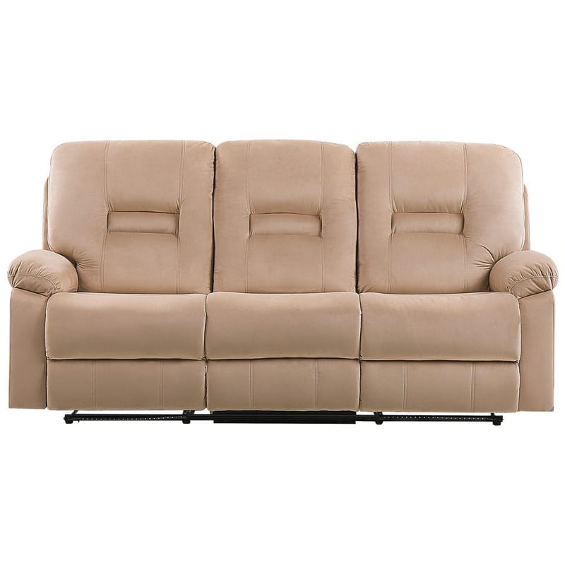 3-seters sofa Rovik - Beige - Møbler - Sofaer - Reclinersofaer