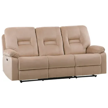 3-seters sofa Rovik - Beige - Møbler - Sofaer - Reclinersofaer