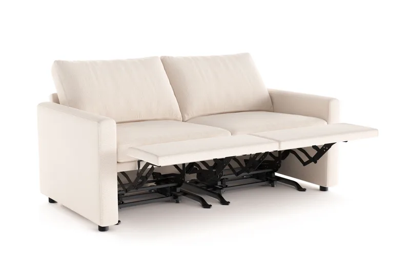 Barsele 2-seter Elektrisk Reclinersofa - Beige - Møbler - Sofaer - Reclinersofaer