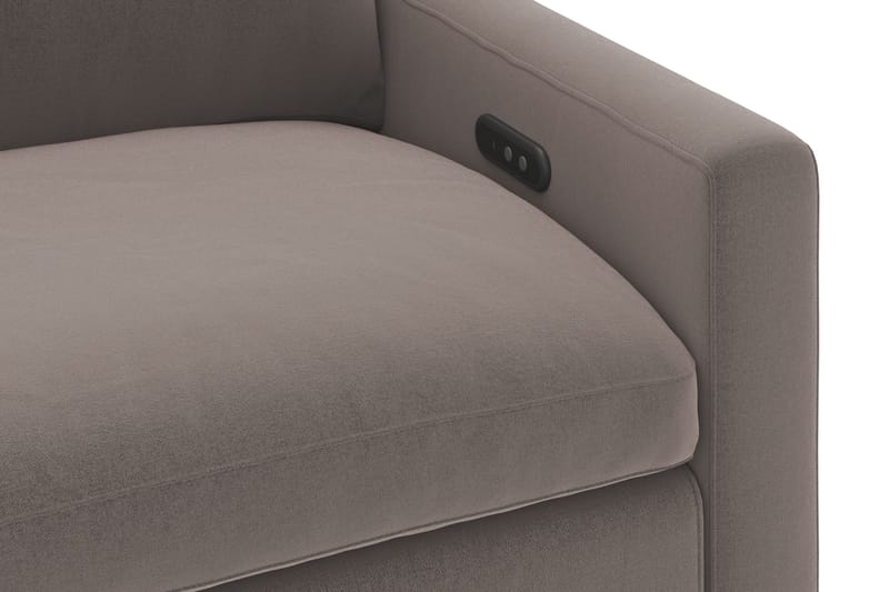 Barsele 2-seter Elektrisk Reclinersofa - Brun - Møbler - Sofaer - Reclinersofaer