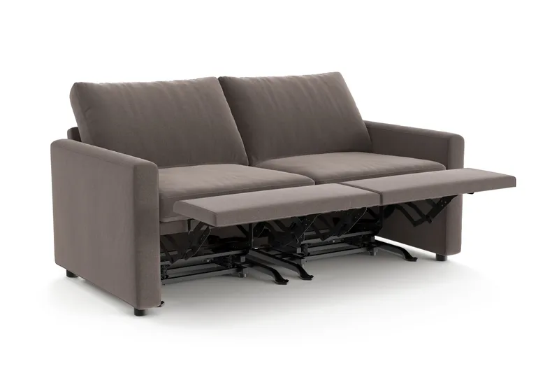 Barsele 2-seter Elektrisk Reclinersofa - Brun - Møbler - Sofaer - Reclinersofaer