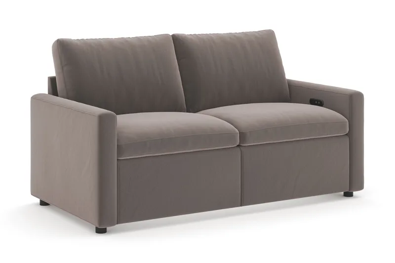 Barsele 2-seter Elektrisk Reclinersofa - Brun - Møbler - Sofaer - Reclinersofaer