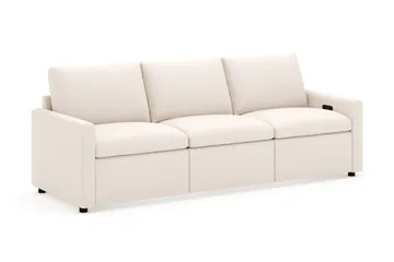 Barsele 3-seter Elektrisk Reclinersofa - Beige - Møbler - Sofaer - Reclinersofaer
