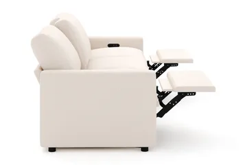 Barsele 3-seter Elektrisk Reclinersofa - Beige - Møbler - Sofaer - Reclinersofaer