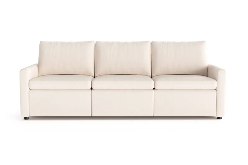 Barsele 3-seter Elektrisk Reclinersofa, Beige