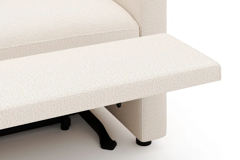 Barsele 3-seter Elektrisk Reclinersofa - Beige - Møbler - Sofaer - Reclinersofaer