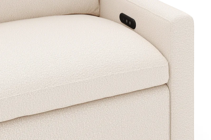 Barsele 3-seter Elektrisk Reclinersofa - Beige - Møbler - Sofaer - Reclinersofaer