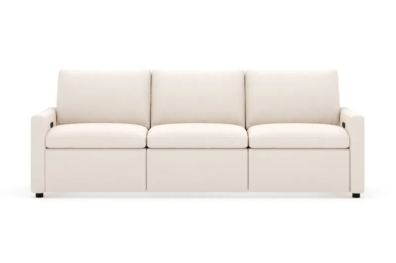 Barsele 3-seter Elektrisk Reclinersofa, Beige