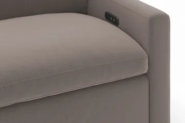 Barsele 3-seter Elektrisk Reclinersofa - Brun - Møbler - Sofaer - Reclinersofaer