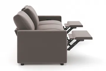 Barsele 3-seter Elektrisk Reclinersofa - Brun - Møbler - Sofaer - Reclinersofaer