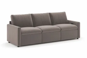 Barsele 3-seter Elektrisk Reclinersofa - Brun - Møbler - Sofaer - Reclinersofaer