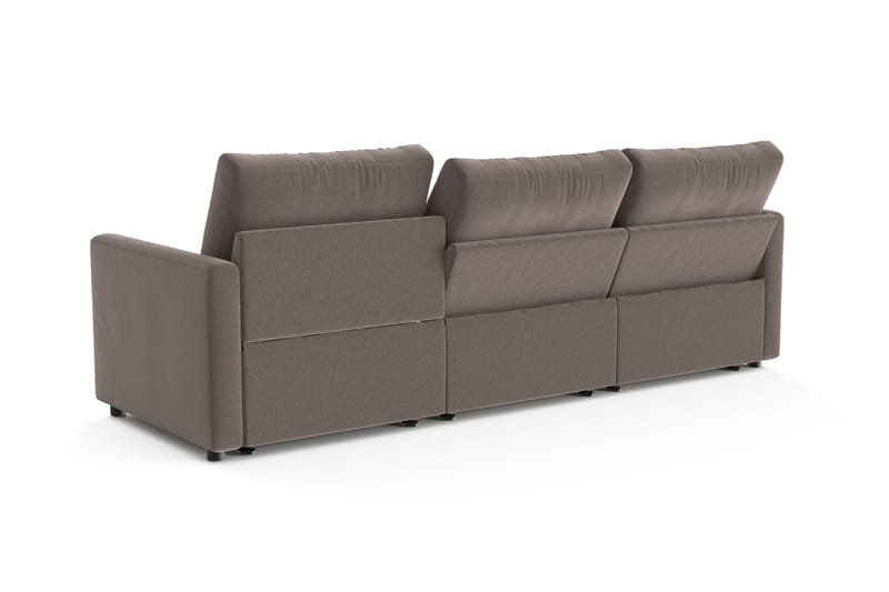 Barsele 3-seter Elektrisk Reclinersofa - Brun - Møbler - Sofaer - Reclinersofaer