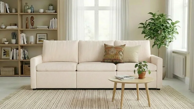 Barsele 3-seter Reclinersofa - Beige - Møbler - Sofaer - Reclinersofaer