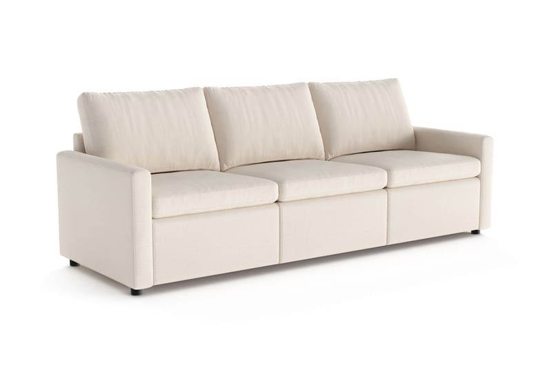 Barsele 3-seter Reclinersofa - Beige - Møbler - Sofaer - Reclinersofaer