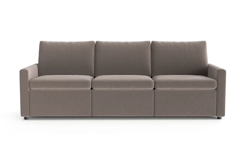 Barsele 3-seter Reclinersofa, Brun
