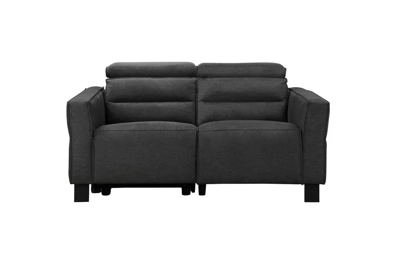 Carpari 2-seter Reclinersofa 162 cm med Justerbare Nakkestøtter i Stoff, Grå