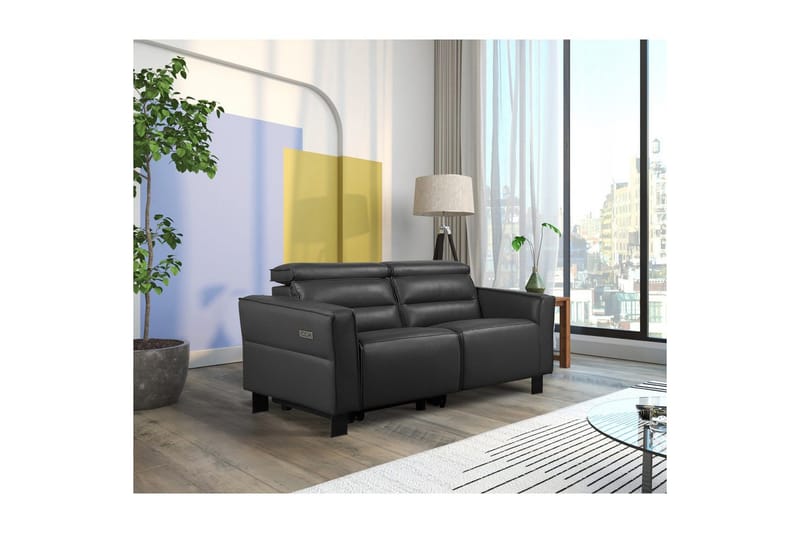 Carpari Reclinersofa 2-seter - Svart - Møbler - Sofaer - Reclinersofaer