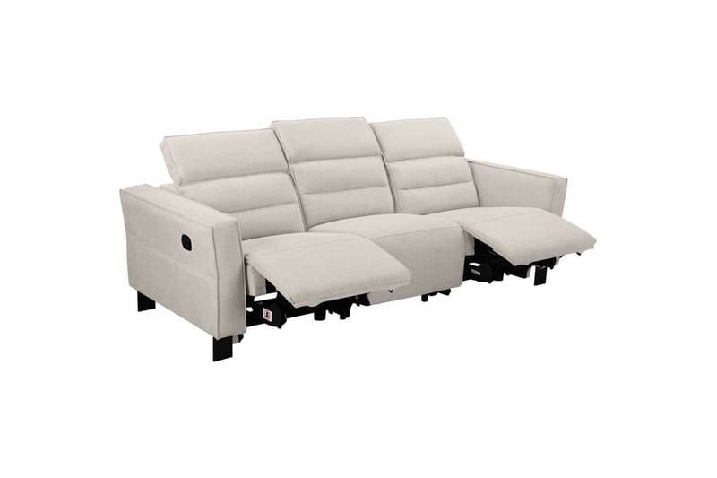 Carpari Reclinersofa 3-seter - Hvit - Møbler - Sofaer - Reclinersofaer