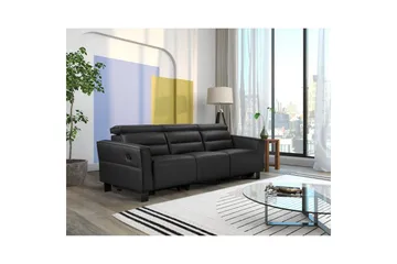 Carpari Reclinersofa 3-seter - Svart - Møbler - Sofaer - Reclinersofaer