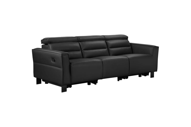 Carpari Reclinersofa 3-seter - Svart - Møbler - Sofaer - Reclinersofaer