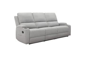 Dallas Reclinersofa 3-seter - Grå - Møbler - Sofaer - Reclinersofaer