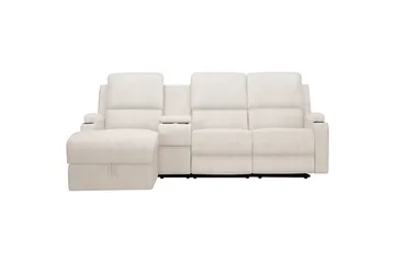 Dallas Reclinersofa 3-seter - Hvit - Møbler - Sofaer - Reclinersofaer