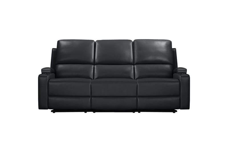 Dallas Reclinersofa 3-seter, Svart