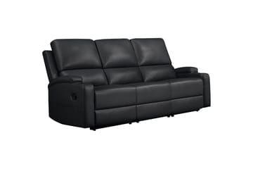 Dallas Reclinersofa 3-seter - Svart - Møbler - Sofaer - Reclinersofaer