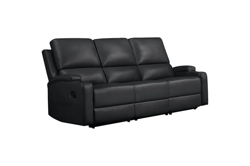 Dallas Reclinersofa 3-seter - Svart - Møbler - Sofaer - Reclinersofaer