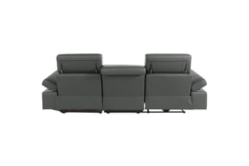 Hjørnesofa 3-seter Rayland Grå, PU, Høyre Elektrisk Recliner - Grå, PU, Høyre Elektrisk Recliner - Møbler - Sofaer - Reclinersofaer