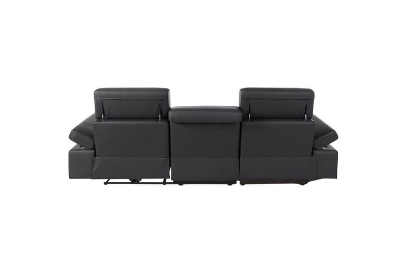 Hjørnesofa 3-seter Rayland Svart, PU, Venstre Elektrisk Recliner - Svart, PU, Venstre Elektrisk Recliner - Møbler - Sofaer - Reclinersofaer