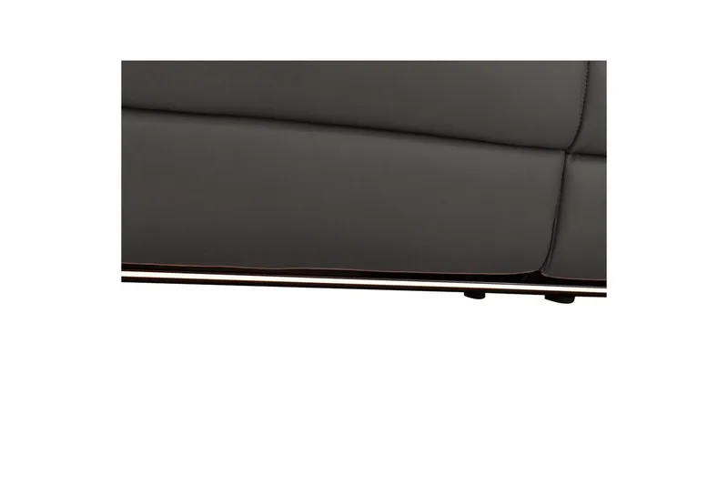 Hjørnesofa 3-seter Pareli Brun, PU, Høyre Elektrisk Recliner - Brun, PU, Høyre Elektrisk Recliner - Møbler - Sofaer - Reclinersofaer