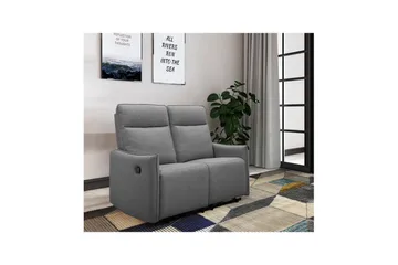 Lugo Reclinersofa 2-seter - Grå - Møbler - Sofaer - Reclinersofaer