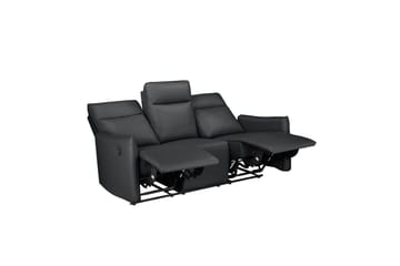 Lugo Reclinersofa 3-seter - Svart - Møbler - Sofaer - Reclinersofaer