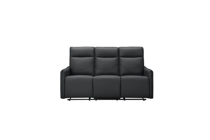 Lugo Reclinersofa 3-seter, Svart