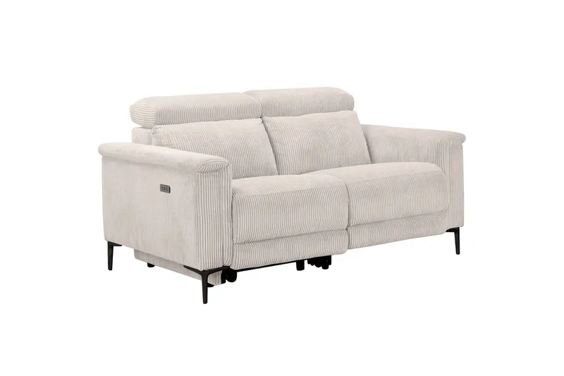 Lund Reclinersofa 2-seter - Hvit - Møbler - Sofaer - Reclinersofaer