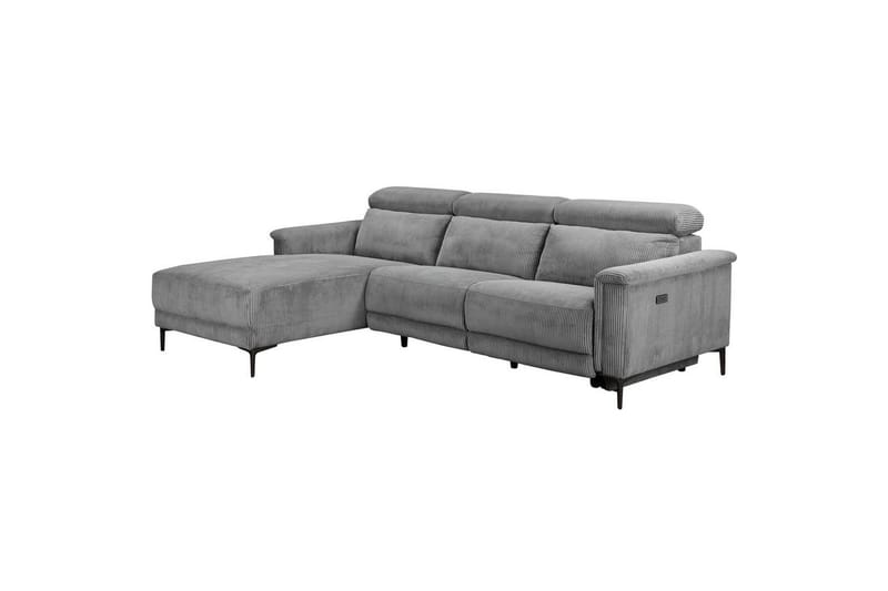 Lund Reclinersofa 3-seter - Grå - Møbler - Sofaer - Reclinersofaer