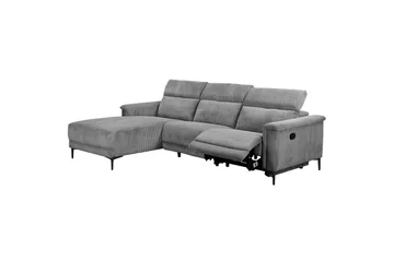 Lund Reclinersofa 3-seter - Grå - Møbler - Sofaer - Reclinersofaer