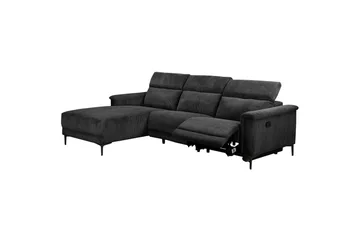 Lund Reclinersofa 3-seter - Grå - Møbler - Sofaer - Reclinersofaer