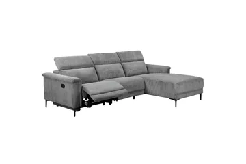 Lund Reclinersofa 3-seter - Grå - Møbler - Sofaer - Reclinersofaer