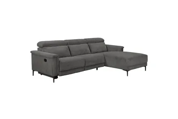 Lund Reclinersofa 3-seter - Grå - Møbler - Sofaer - Reclinersofaer