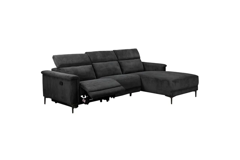 Lund Reclinersofa 3-seter - Grå - Møbler - Sofaer - Reclinersofaer
