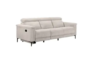 Lund Reclinersofa 3-seter - Hvit - Møbler - Sofaer - Reclinersofaer