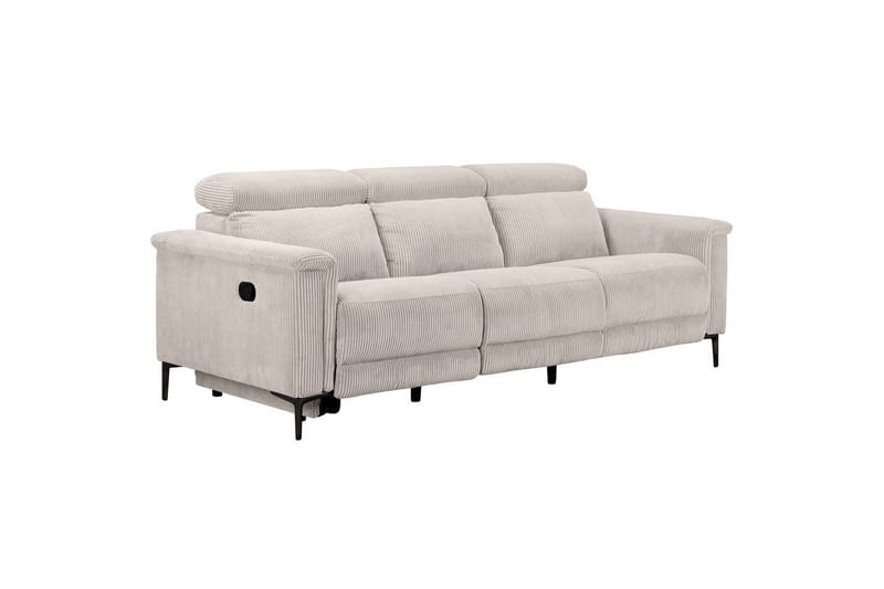 Lund Reclinersofa 3-seter - Hvit - Møbler - Sofaer - Reclinersofaer