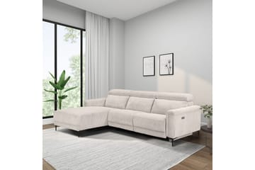 Lund Reclinersofa 3-seter - Hvit - Møbler - Sofaer - Reclinersofaer