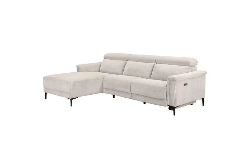 Lund Reclinersofa 3-seter - Hvit - Møbler - Sofaer - Reclinersofaer