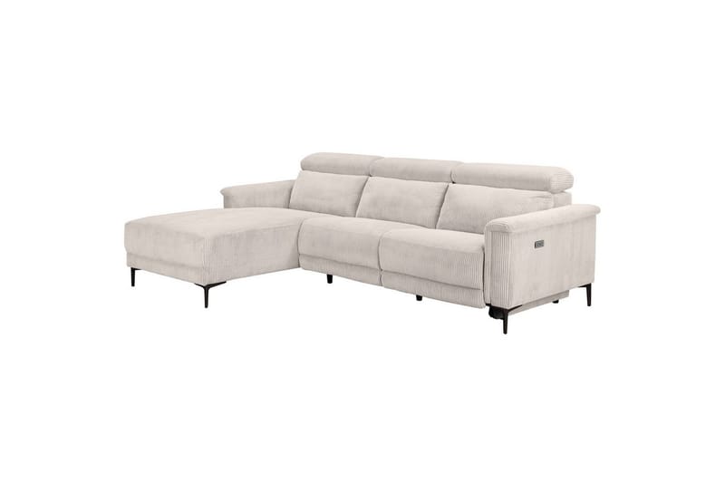 Lund Reclinersofa 3-seter - Hvit - Møbler - Sofaer - Reclinersofaer
