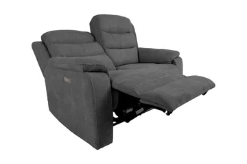 Mimi Hvilesofa 2-seter 153x93xk102 cm Grå - Møbler - Sofaer - Reclinersofaer