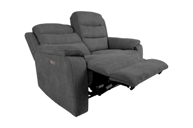 Mimi Hvilesofa 2-seter 153x93xk102 cm Grå - Møbler - Sofaer - Reclinersofaer